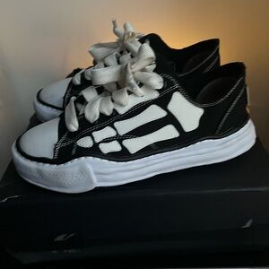 Miharayasuhiro Black and White Sneakers